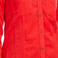Charter Club Women's Solid Corduroy Shirt Medium Red Size X-large