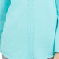 Karen Scott Women's Cotton Cable Knit Sweater Blue Size Medium