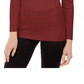 INC International Concepts Women's Off The Shoulder Ribbed Sweater Medium Red Size Medium