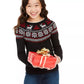 Charter Club Big Girls Fair Isle Family Sweater Black Size Large