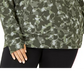 Ideology Women's Camouflage Warm Up Hoodie Green Size 2X