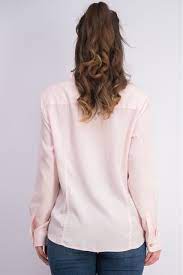 Charter Club Women's Woven Solid Tencel Shirt Pink Size Extra Large