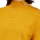 INC International Concepts Women's Side Zip-Up Sweater Yellow Size X-Large