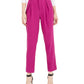 Bar III Women's High-Rise Pleated Pants Med Pink Size 8
