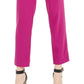 Bar III Women's High-Rise Pleated Pants Med Pink Size 8