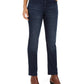 Style & Co Women's Modern Straight Mid Rise Jeans Blue Size 6