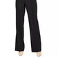 Alfani Women's Pintuck Tummy Control Trousers Black Size 4 Petite