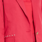 Thalia Sodi Women's Studded-Pocket Blazer Pink Size X-Large