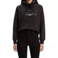 Levi's Women's Sequin Graphic Sport Hoodie Black Size Large