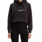 Levi's Women's Sequin Graphic Sport Hoodie Black Size Large