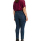 Levi's Women's Ripped Plus Size Skinny Ankle Jeans Med Blue Size 20