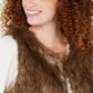 Say What? Juniors' Faux-Fur Vest ed ediu