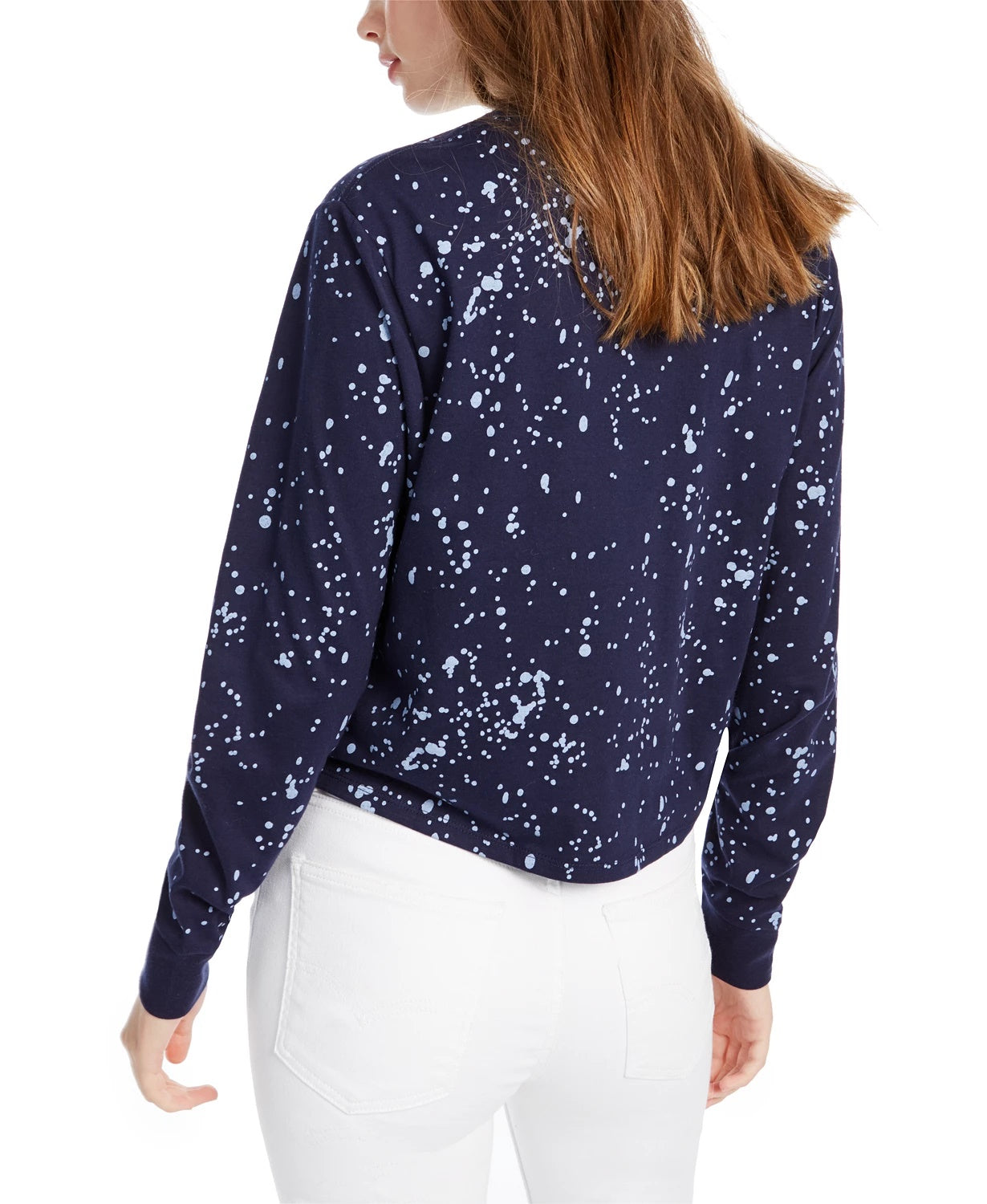 Disney Junior's Stitch Graphic Print Top Blue Size Small