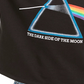 Love Tribe Junior's Pink Floyd Cropped Graphic Sweatshirt Black Size Medium