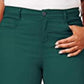 Style & Co Women's Plus Size Tummy-Control Slim-Leg Jeans Green Size 24
