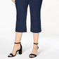 JM Collection Women's Capri Pants Blue Size 1X