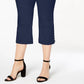 JM Collection Women's Plus Capri Pants Blue Size 2X