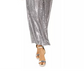 R & M Richards Women's Sequined Draped Sheath Dress Silver Size 1