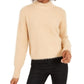 Sun + Moon Women's Fuzzy Mockneck Sweater Brown Size Medium