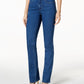 Charter Club Women's Petite Lexington Straight Leg Jeans Short Blue Size 20X5