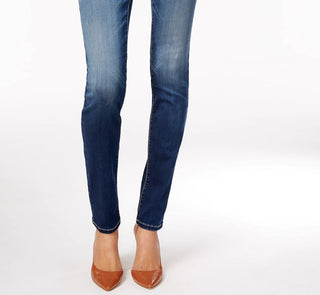 INC International Concepts Women's Petite Skinny Jeans Blue Size 0