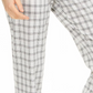 Danielle Bernstein Women's Zip Up Plaid Pants White Size 14