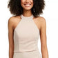 City Studios Juniors' Shimmer Halter Gown Silver Size 13