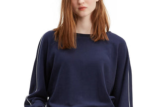 Levi's Women's Natalie Crewneck Sweatshirt Navy Size Large