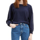 Levi's Women's Natalie Crewneck Sweatshirt Navy Size Large