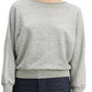 Levi's Women's Natalie Crewneck Sweatshirt Gray Size Large