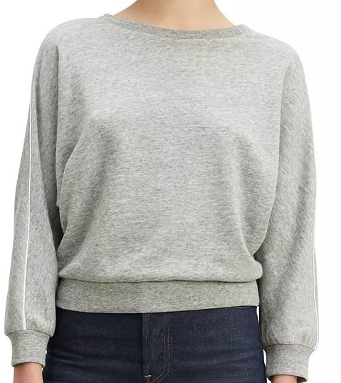 Levi's Women's Natalie Crewneck Sweatshirt Gray Size Large