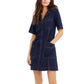 Nanette Lepore Women's Denim Shirtdress Dark