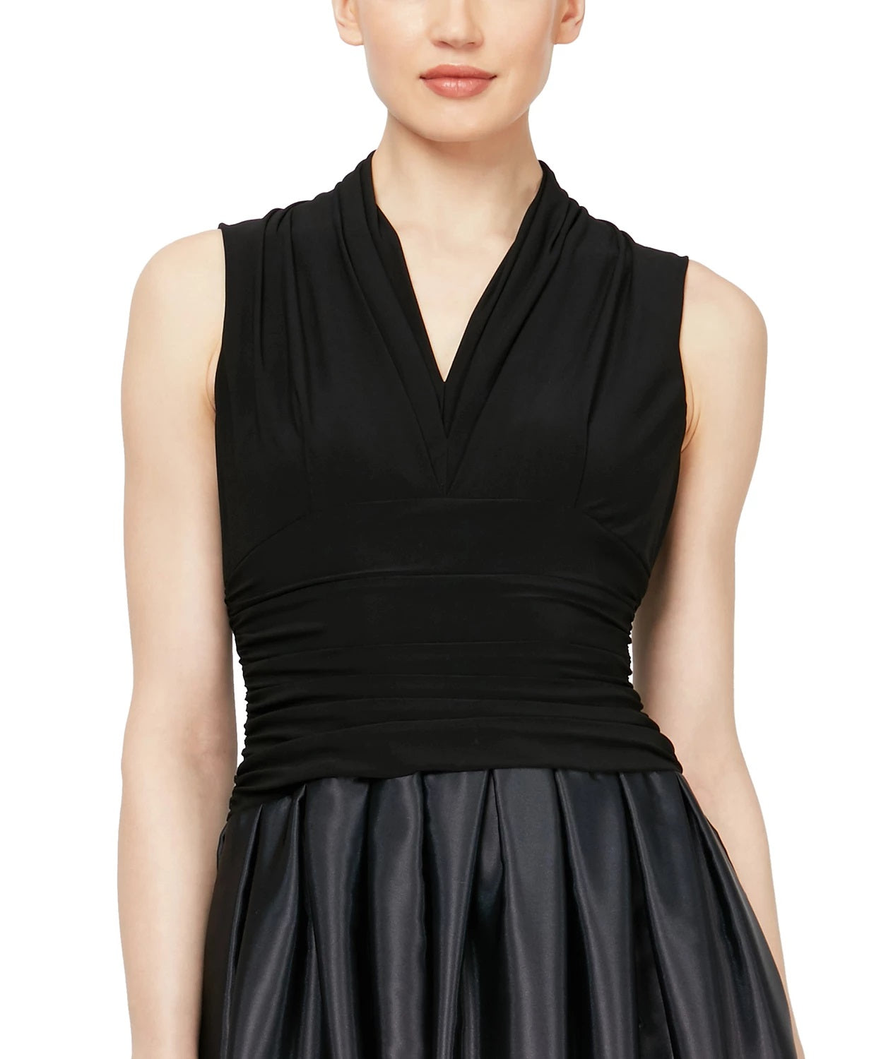 SL Fashions Women's Ombre Party Dress Black Size 14