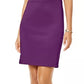 Thalia Sodi Women's Mesh-Trim Off-The-Shoulder Dress Purple Size Large