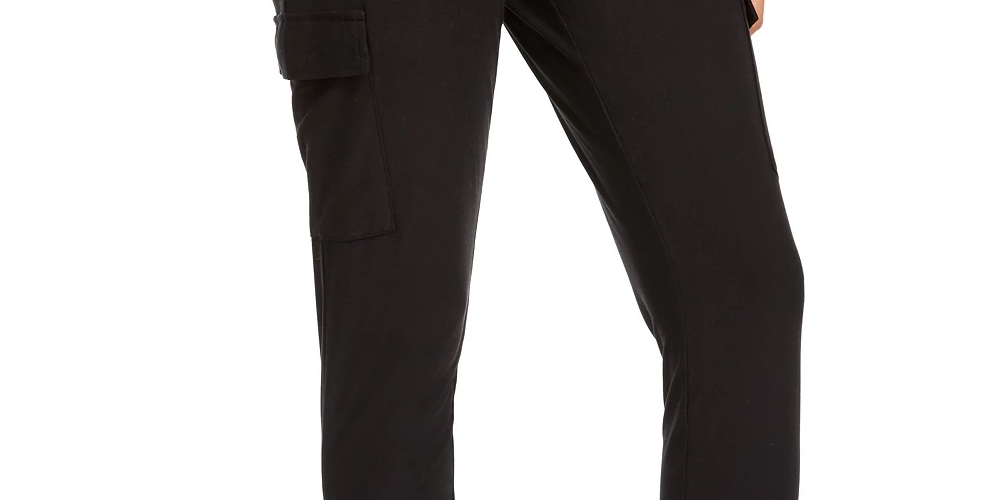 Planet Gold Junior's Velour Jogger Pants Black Size Small