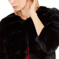 Calvin Klein Women's Faux-Fur Shrug Black Size Small