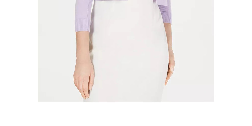 Calvin Klein Women's Shrug Cardigan Blue Size Small