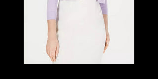 Calvin Klein Women's Shrug Cardigan Blue Size Small