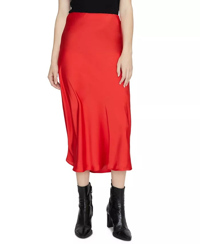 Sanctuary Women's Everyday Midi Skirt Red Size Small