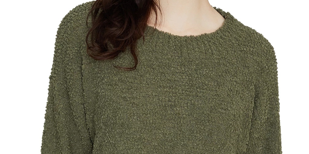 Sanctuary Women's Teddy Sweater Dark Green Size Large