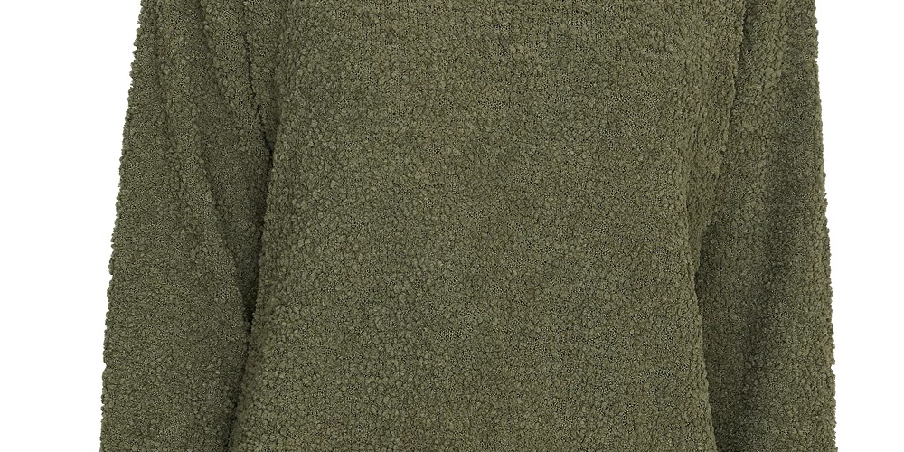 Sanctuary Women's Teddy Sweater Dark Green Size Large