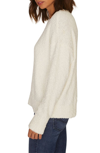 Sanctuary Women's Teddy Sweater White Size X-Large