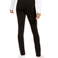 Hippie Rose Junior's Snap Hem Pull On Ponte Pants Black Size Large