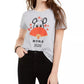 Love Tribe Junior's Rat Lunar New Year Graphic T Shirt Medium Grey Size Large