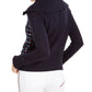 Tommy Hilfiger Women's  Plaid Sweater Jacket Blue Size Extra Small