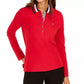 Tommy Hilfiger Women's Striped-Collar Polo Shirt Medium Red Size X-Small