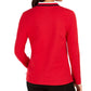 Tommy Hilfiger Women's Striped-Collar Polo Shirt Medium Red Size X-Small