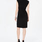Jessica Howard Women's Embellished Sheath Dress Black Size 10