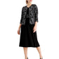 Jessica Howard Women's Glitter Dress & Jacket Silver Size 10