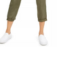 Indigo Rein Junior's High Rise Paperbag Pants Green Size Large